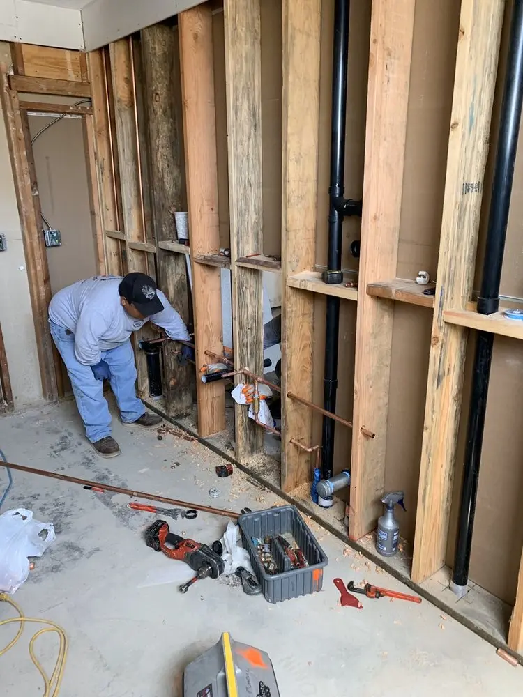 Commercial rough-in plumbing for Water Heater Replacement in Lake Magdalene